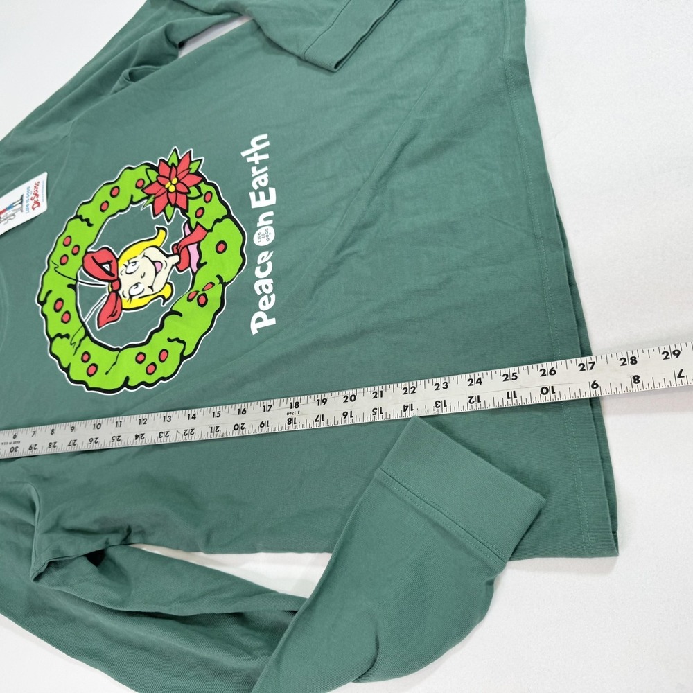 Life Is Good Shirt Womens XL Dr Seuss Grince Cindy Lou Hou Long Sleeve New - Picture 4 of 8